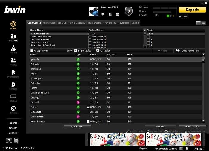 Покерное приложение