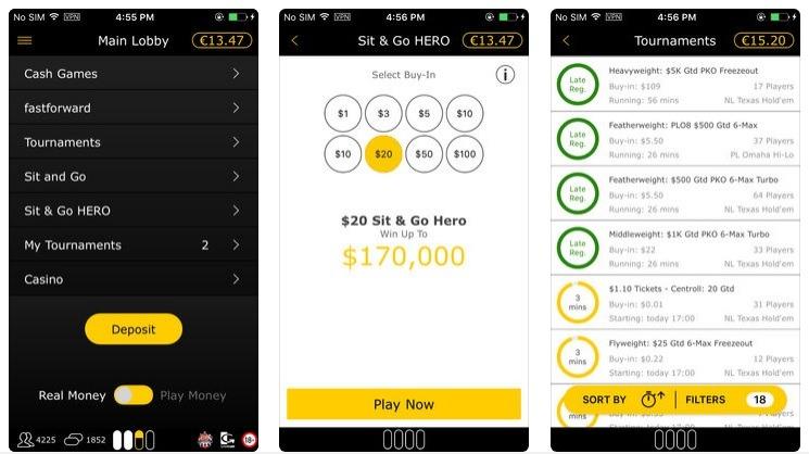 Покер на мобильном