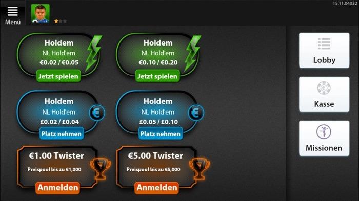 Покер на мобильном