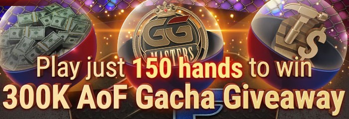 All-In or Fold Gacha Giveaway