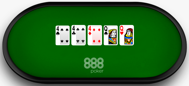 Фулл Хаус на Четверках и Дамах