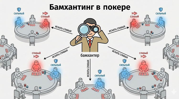 Бамхантинг в покере