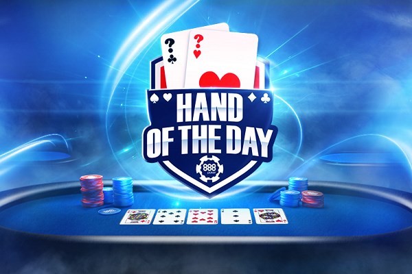 Выигрывайте на 888poker до 1000$ каждый день в акции Hand of the Day!
