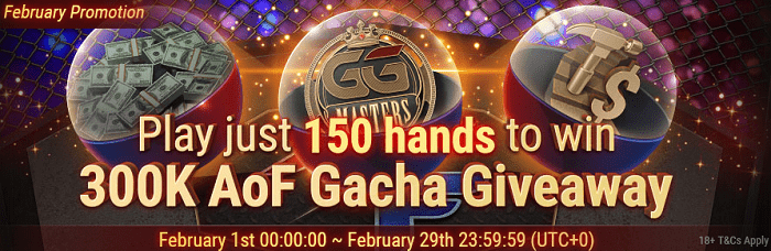 $300K All-In or Fold Gacha Giveaway