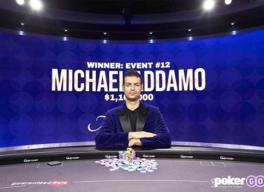 Майкл Аддамо на Poker Masters 2021