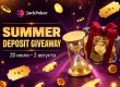 Summer Deposit Giveaway: в JackPoker стартовала акция с общей суммой наград $100,000