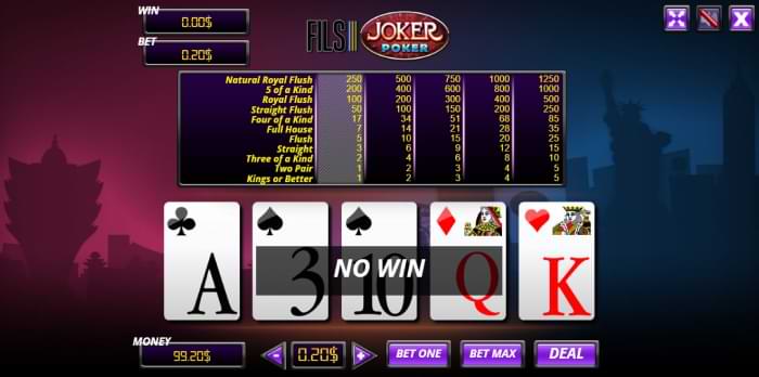 Скриншот стола