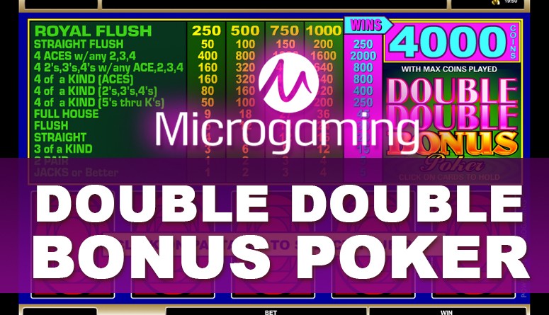 Double Double Bonus Poker Double Double Bonus Poker