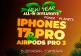 PokerPlanets запустил розыгрыш iPhone и AirPods в рамках промо New Year All-in Giveaways